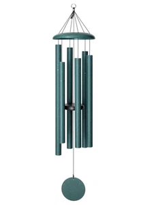 Campana de viento afinada Corinthian Bells 50 pulgadas pátina verde hecha en EE. UU. - Imagen 1 de 11