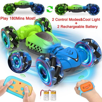4WD RC Stunt Car Hand Gesture 360° Sensing Off-Road Remote Control Twist Car Toy - Image 1 of 4