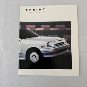 1988 Chevrolet Sprint Car Sales Brochure Catalog Vintage Advertising TURBO - Picture 1 of 11