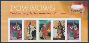 US 5978-5981 5981b Powwows F header strip 5 MNH 2025 - Picture 1 of 1