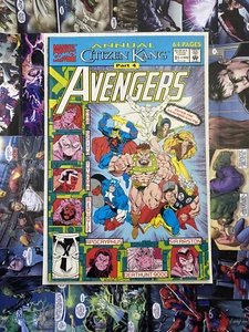Avengers Annual #21 (1992) 🔑1ST KANG AS VICTOR TIMELY, 1ST ANACHRONAUTS🔑 - Picture 1 of 6