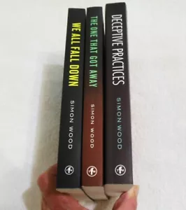 3 Mystery Thriller von Simon Wood ~ Handel Taschenbuch ~ Verbrechen - Bild 1 von 3