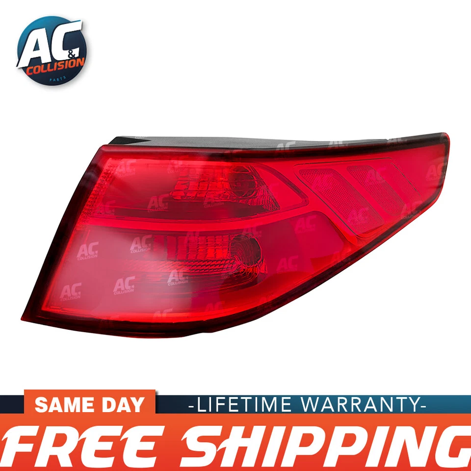 Conjunto de luz trasera TYC lado derecho del pasajero para Kia Optima 2014-2015 derecha Foto 1 de 4