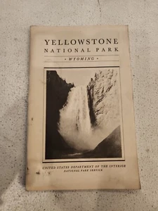Yellowstone National Park - US Dept of the Interior - National Park Service 1935 - Picture 1 of 7