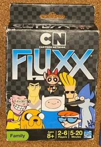 HTF FLUXX CARTOON NETWORK CARD GAME 100% COMPLETE 1ST EDITION WITH BOX VGC!!! - Picture 1 of 8