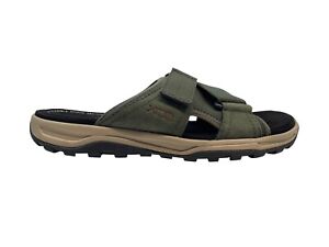 Rockport Men’s Shoes Olive Green Trail Technique Slide Sandals Size 7.5