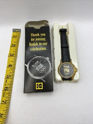Reloj de pulsera Kodak Olympic 1996 patrocinador oficial -En caja nunca usado - 100 años Foto 1 de 4