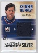 2010-11 ITG Between the Pipes Game-Used Silver Jersey Vault 1/1 Mike Richter 2a8