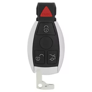 For 2006-2015 Mercedes Benz C/E/G/S/R/ML/CL Remote Key Fob Uncut Shell Case - Picture 1 of 5