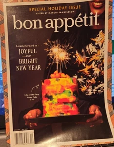 Bon Appetit Magazine Dec 2020/Jan 2021 Special Holiday Issue Marcus Samuelsson - Picture 1 of 1