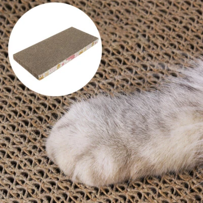 Cat Scratching Post Corrugated Board Cardboard Scratcher for Cats Grinding - Image 1 of 4