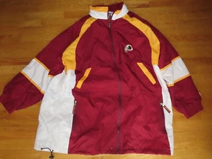 Vintage Pro Star Athletic Label WASHINGTON REDSKINS Zippered (3XL) Winter Jacket - Picture 1 of 9