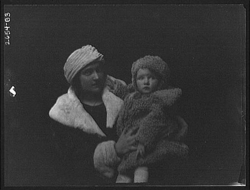 VETEMENTS Barnsdoff signora bambino madri bambini cappotti donne abbigliamento Arn Genthe 1918