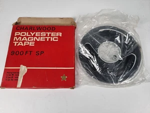 Nastro magnetico vintage Charlwood poliestere 900FT SP vintage - Foto 1 di 5