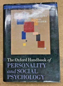 Oxford Handbook of Personality & Social Psychology. Ken Deaux & Mark Snyder, ed - Foto 1 di 6