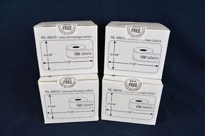 HouseLabels.com HL-99019 Internet Versandetiketten Posten von 4 Rollen à 150 Neu aus altem Lagerbestand - Bild 1 von 3