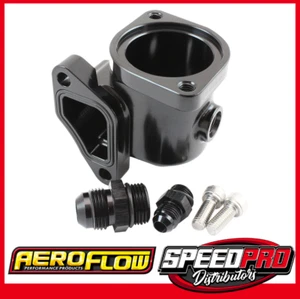 AeroFlow Billet Aluminium Lower Thermostat Housing BARRA BA-BF-FG AF64-4136BLK - Picture 1 of 1