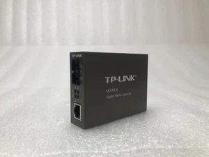 TP-Link MC210CS Gigabit RJ45 zu Gigabit Singlemode Medienkonverter & Netzkabel - Bild 1 von 7