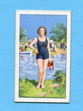 1934 Gallaher Ltd Park Drive Cigarettes Champions #47 Joyce Cooper Swimmer