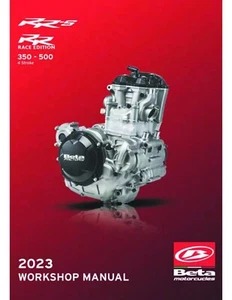 Beta Engine Service Repair Manual 2023 RR-S & RR Race Edition RR480 4 Stroke. - Picture 1 of 12