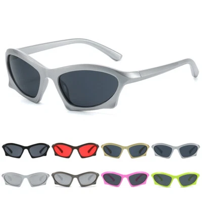 Vintage Square Cat Eye Sunglasses Modern Trendy Sun Glasses Retro Style Shades - Image 1 of 4