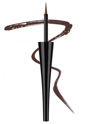 Wet n Wild MegaLiner Liquid Eyeliner 0.12 Fl Oz (Pack of 1), 4- Dark Brown  - Image 1 of 4