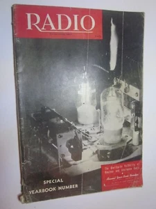 1939 vintage Radio Magazine January issue #R235 Special Yearbook Number - Picture 1 of 4
