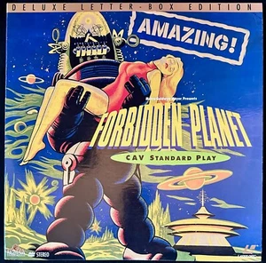 FORBIDDEN PLANET DELUXE CAV WIDESCREEN EDITION REMASTER SCI-FI CLASSIC LASERDISC - Picture 1 of 3