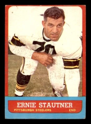 1963 Topps Football #129 Ernie Stautner VG/EX *g2 - Image 1 of 2