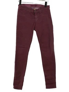 J Brand Women's Suit Trousers W 27 in Purple Cotton - Picture 1 of 6