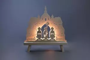 Lámpara de Pie Kurrendesänger Altura Aprox. 32CM Nuevo Motivleuchte Erzgeb - Imagen 1 de 1