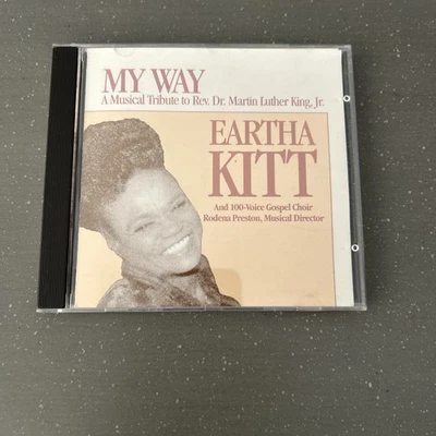 Eartha Kitt - My Way - A Musical Tribute To Martin Luther King CD 1987 Rare - Image 1 of 4