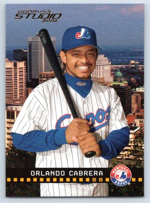 2004 Donruss Orlando Cabrera #122 Montreal Expos - Image 1 of 2