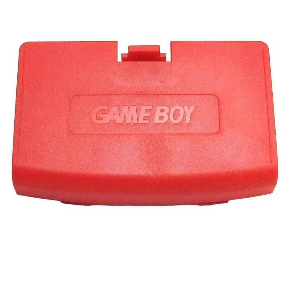 Red Battery Cover Game Boy Advance for Nintendo GBA Replacement Door - Photo 1/1