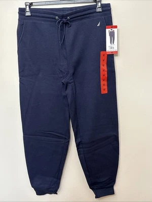 Мужские флисовые штаны для бега Nautica темно-синие средний вес размер - Изображение 1 из 2