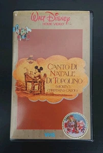 Canto Di Natale Di Topolino Walt Disney Home Video VHS Cod. 4053 PRIMA EDIZIONE - Picture 1 of 18