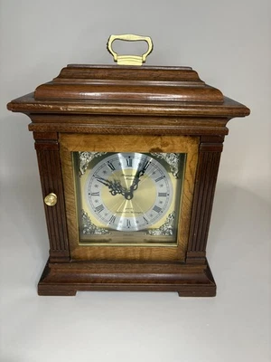 STRAUSBOURG MANOR clock quartz Westminster Chime for shelf, desk or mantle - Image 1 of 4