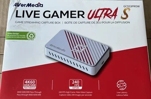 AVerMedia Live Gamer Ultra S (GC553PROW) - BLANCO - Imagen 1 de 1