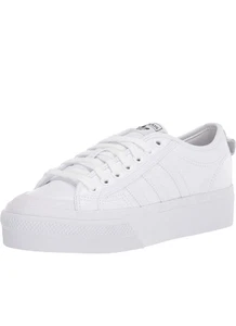 Adidas Originals Sneaker da donna Nizza Platform taglia US 9 - tripla bianca FV5322 - Foto 1 di 24