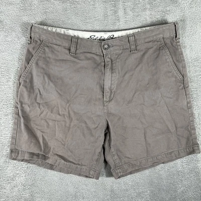 Pantalones Cortos Eddie Bauer Legend Lavado Para Hombre 36 Gris Chino Clásico Informal 100% Algodón Foto 1 de 4