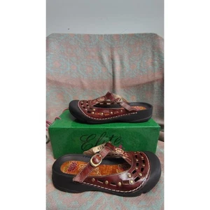 Elite by Corkys Damen braun Multi Bump Toe Slipper Clog Größe 9 - Bild 1 von 8