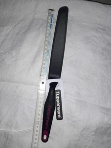 TUPPER Griffbereit große schmale PALETTE NEU schwarz magenta 36cm Spatel - Bild 1 von 10