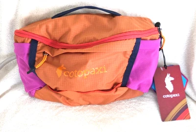 Cotopaxi Lagos 5L pacote de hidratação quadril com luva de raposa mezcal bexiga de 2 litros nova com etiquetas - Imagem 1 de 4