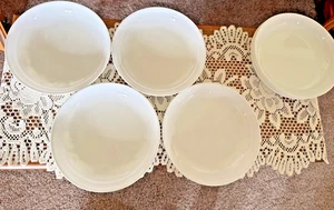 Corelle Vitrelle Set di 4 o 8 ciotole grandi per pasta zuppa ecc bianche ottime - Foto 1 di 4