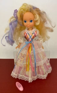 Muñeca Personaje Vintage TCFC 1986 ☆ Lady Lovely Locks ☆ Años 80 con Cola de Pixiete - Imagen 1 de 6