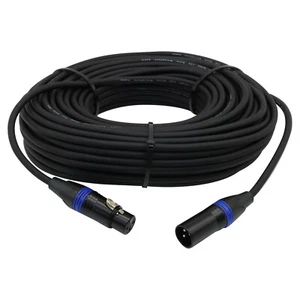100ft XLR Cable DMX Wire Extension Connectors Male to Female Signal Light Cable - Picture 1 of 6