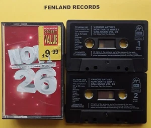 That's What I Call Music 26. NOW 26. NOW Twenty Six. Double Case Cassette Tapes. - Picture 1 of 5