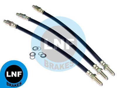 SUNBEAM ALPINE SERIE III 3 MANGUERA FRENO DELANTERO TRASERO X3 63 64 1963 1964 + LAVADORAS Foto 1 de 4