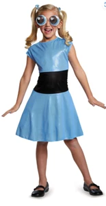 New The Powerpuff Girls Bubbles Child Girls Costume Medium 7-8 yrs - Picture 1 of 1