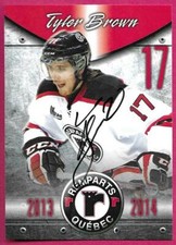 2013-14 Quebec Remparts Hockey Signed Cards ''You Pick / Choose from list''
